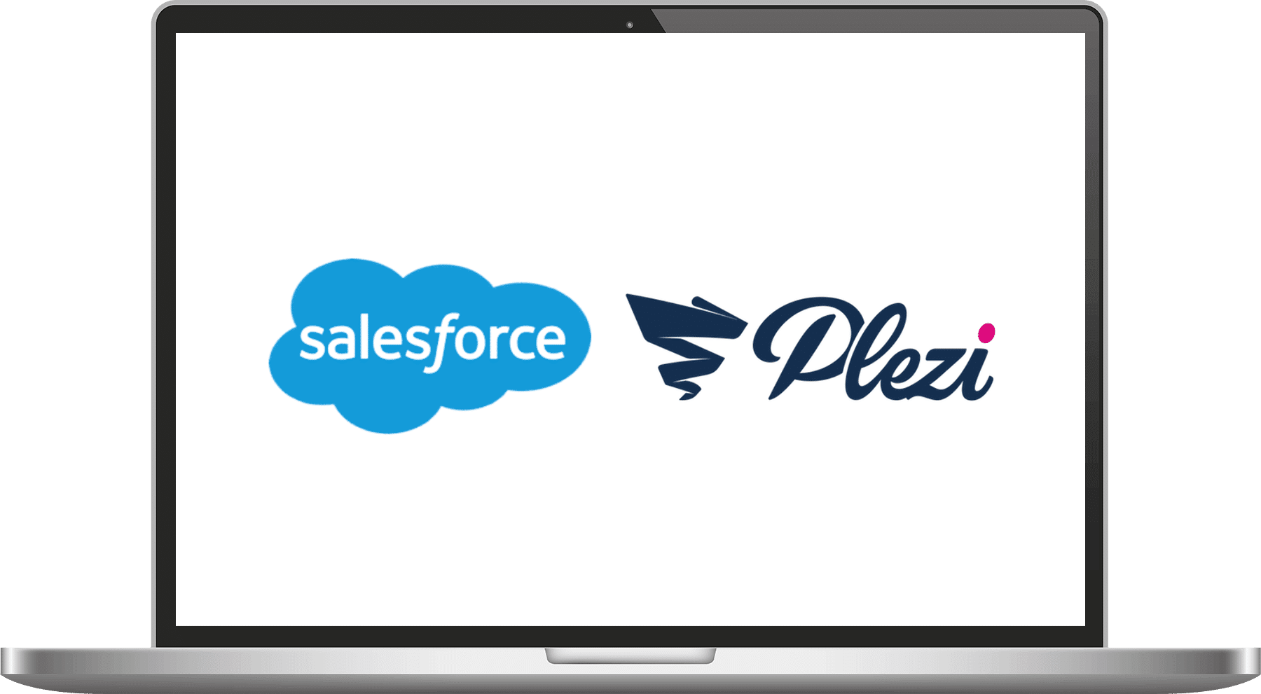 ecran illustrant le webinar de Plezi sur la synchronisation avec Salesforce