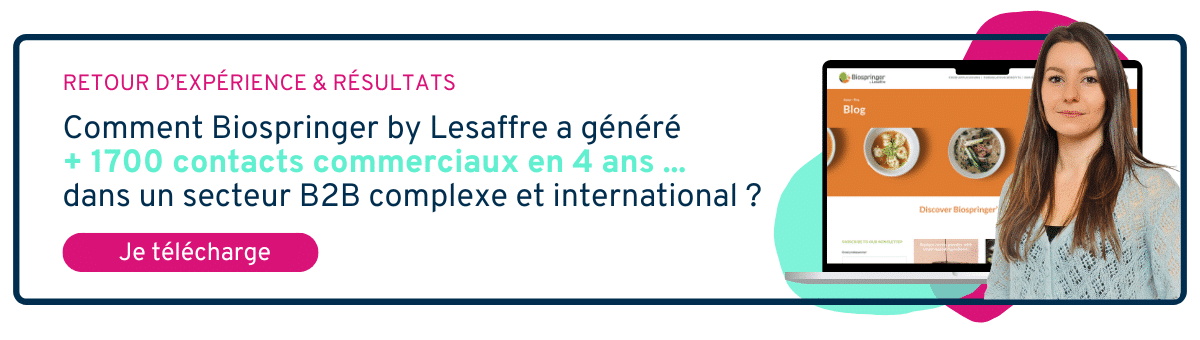 Dévrourir le témoignage de Biospringer - Stratégie marketing automation 