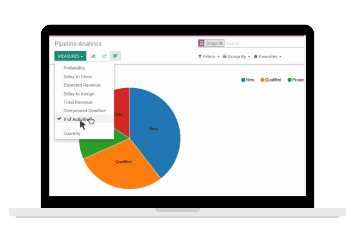 pipeline vente odoo