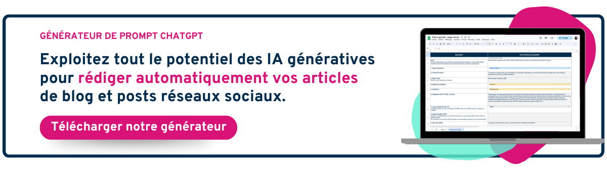 Aide à la rédaction de prompt chatgpt - téléchargez notre générateur